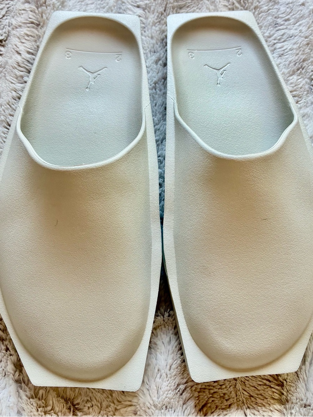 Nike Women's Cream Slide Sandals